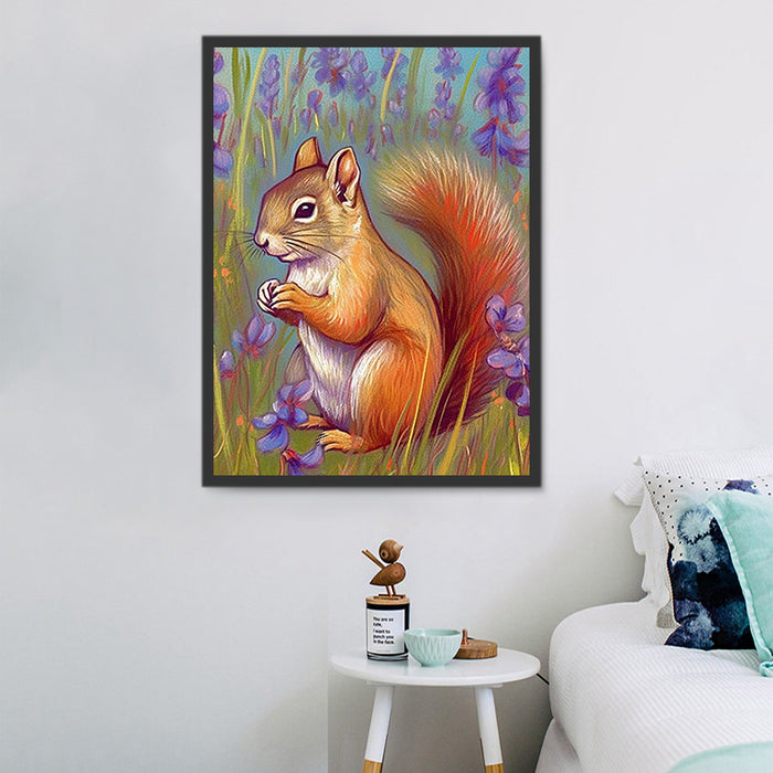 Squirrel Diy Paint By Numbers Kits UK For Adult Kids MJ1867