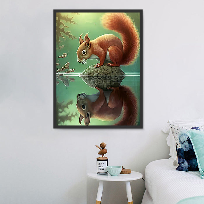 Squirrel Diy Paint By Numbers Kits UK For Adult Kids MJ1872