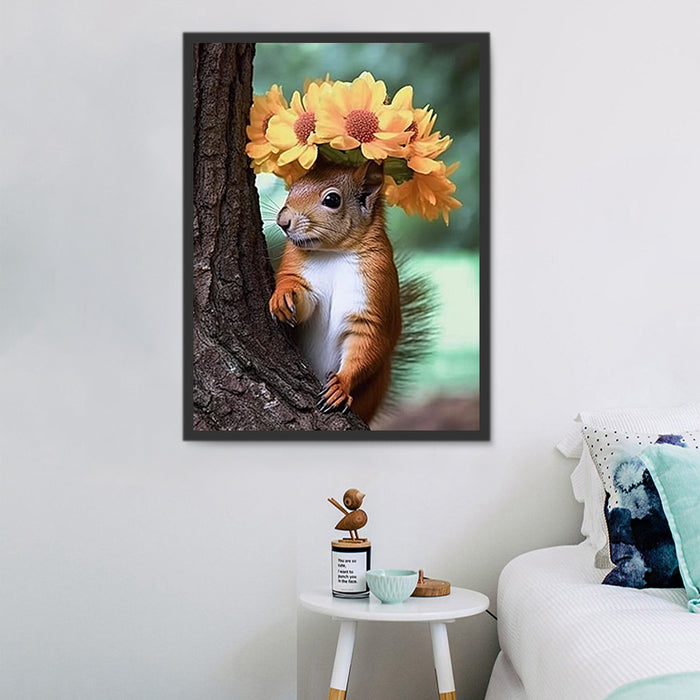 Squirrel Diy Paint By Numbers Kits UK For Adult Kids MJ1874