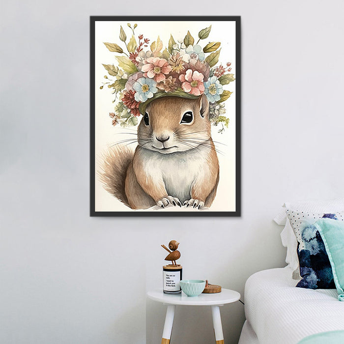 Squirrel Diy Paint By Numbers Kits UK For Adult Kids MJ1875