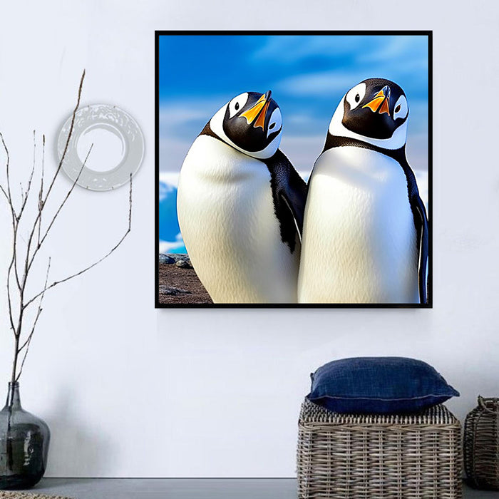 Penguin Paint By Numbers Kits UK MJ1882