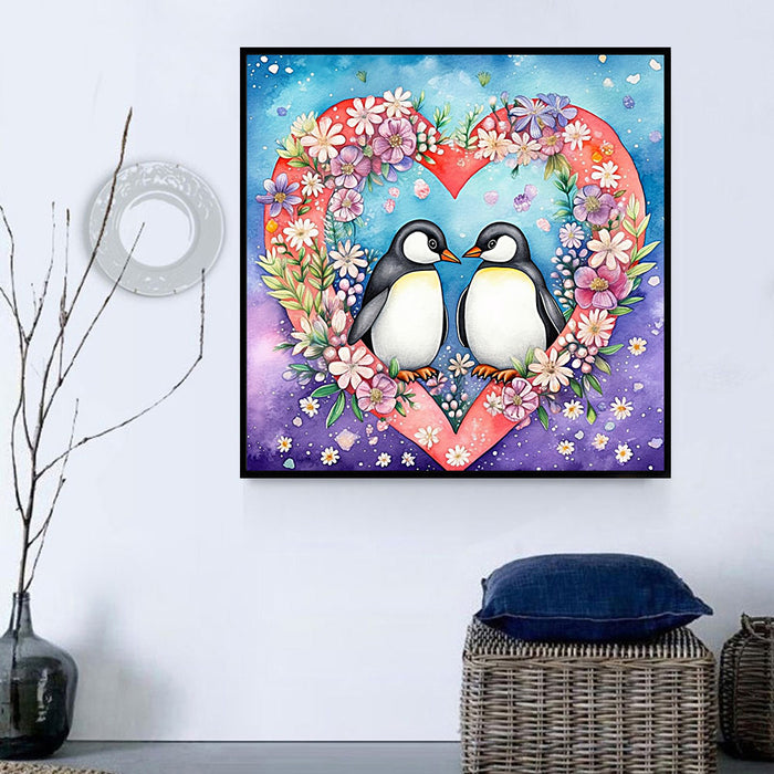 Penguin Paint By Numbers Kits UK MJ1885