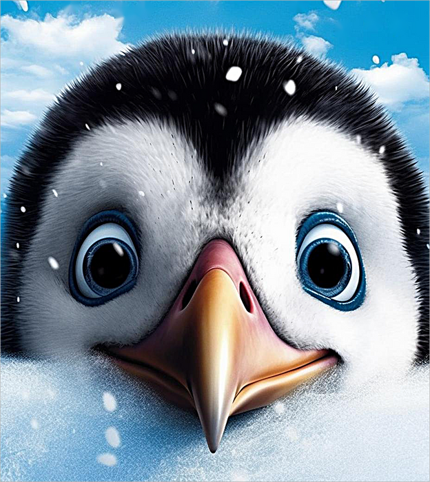 Penguin Paint By Numbers Kits UK MJ1888