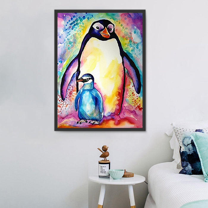 Penguin Paint By Numbers Kits UK MJ1891