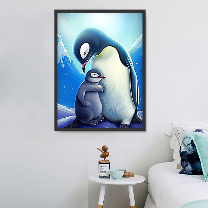 Penguin Paint By Numbers Kits UK MJ1892