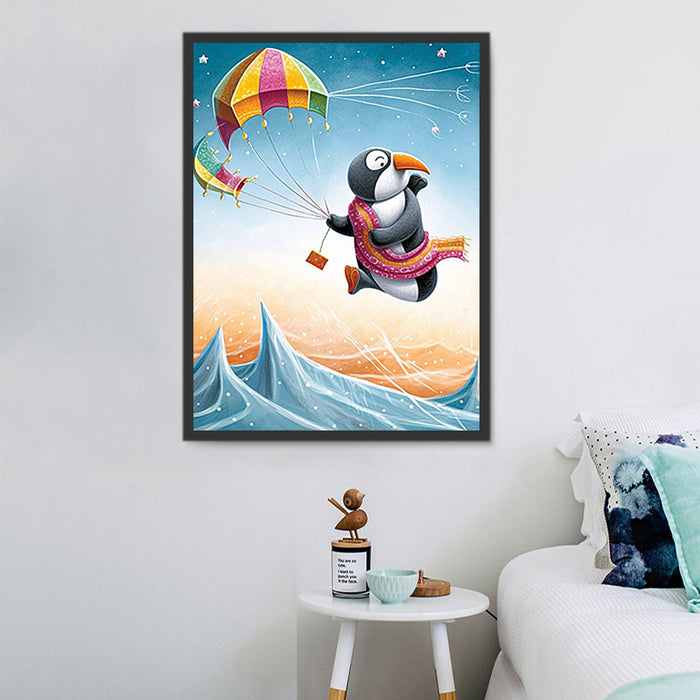 Penguin Paint By Numbers Kits UK MJ1893