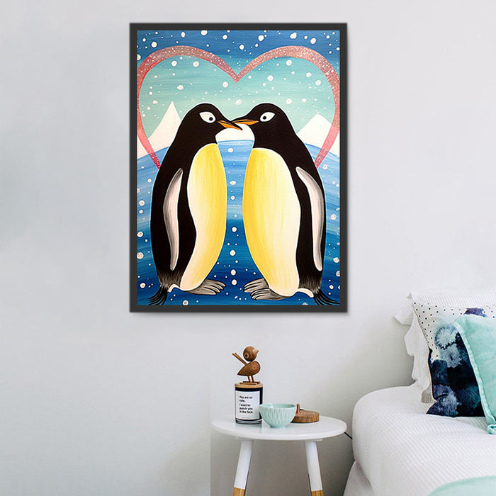 Penguin Paint By Numbers Kits UK MJ1897