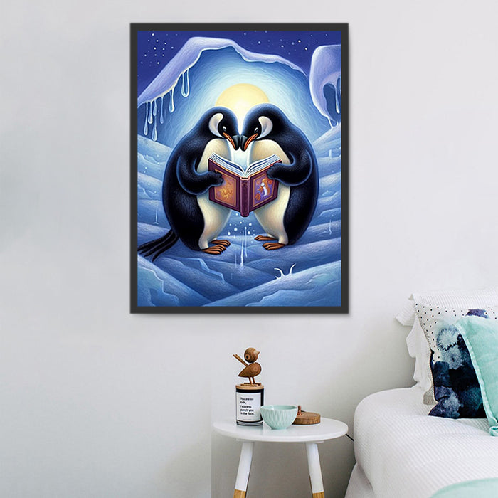 Penguin Paint By Numbers Kits UK MJ1898