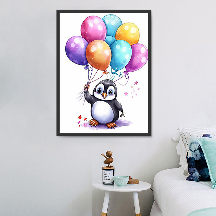 Penguin Paint By Numbers Kits UK MJ1899