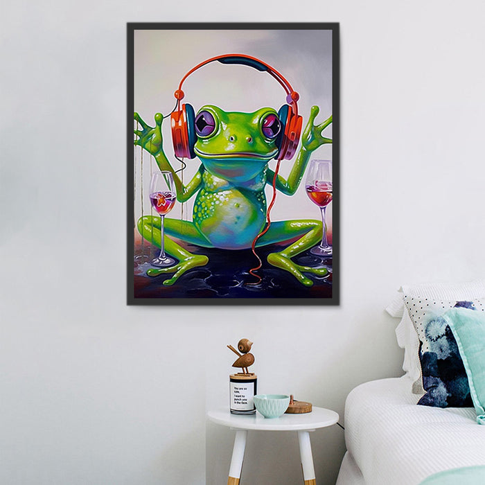 Frog Diy Paint By Numbers Kits UK For Adult Kids MJ1933