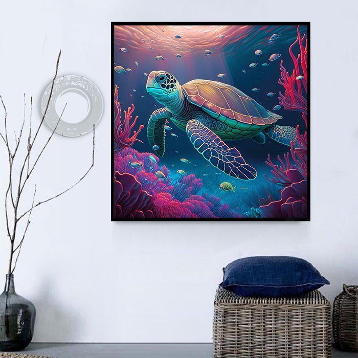 Turtle Paint By Numbers Kits UK MJ1980