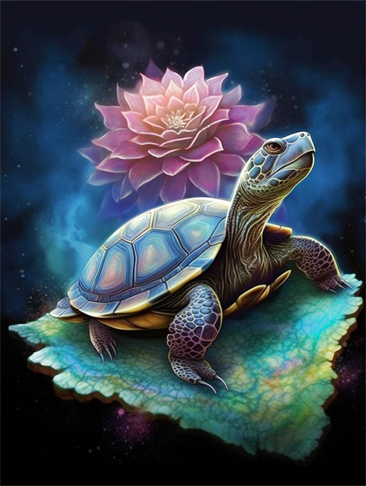 Turtle Paint By Numbers Kits UK MJ1987