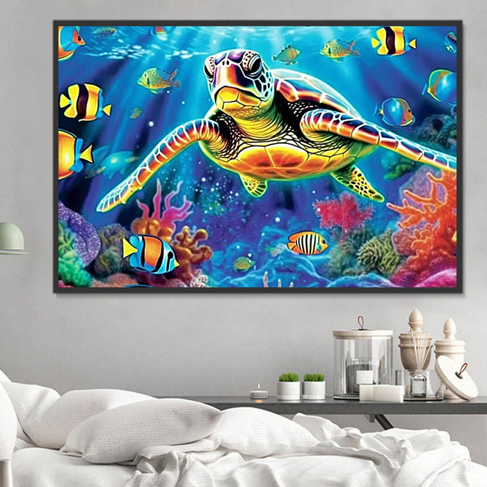 Turtle Paint By Numbers Kits UK MJ1995