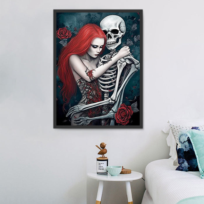 Skull Paint By Numbers Kits UK MJ2059