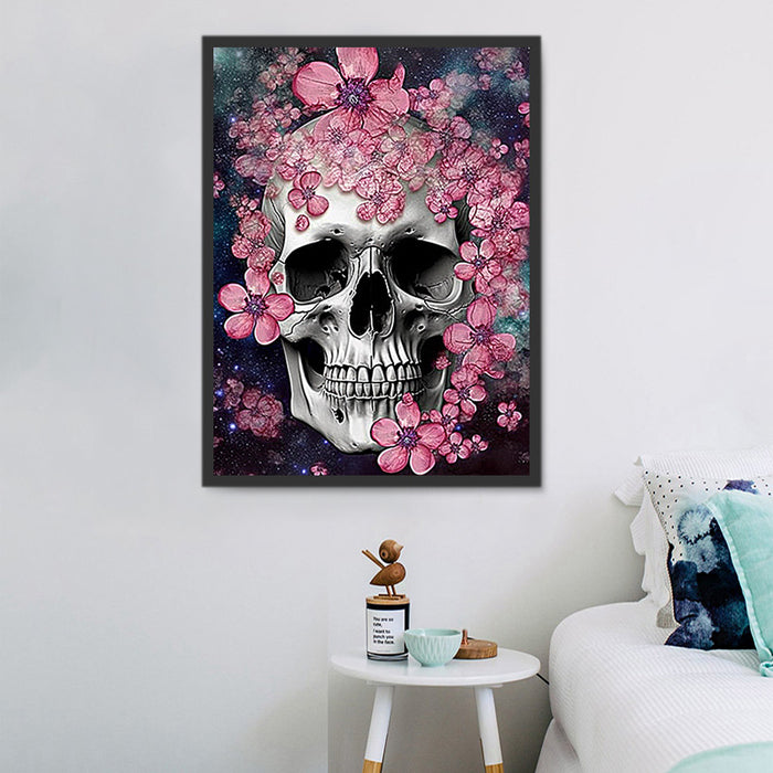 Skull Paint By Numbers Kits UK MJ2067