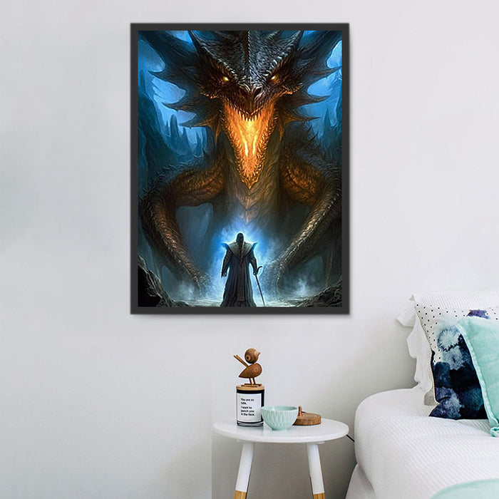 Dragon Paint By Numbers Kits UK MJ2108