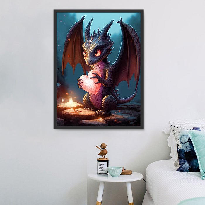 Dragon Paint By Numbers Kits UK MJ2121