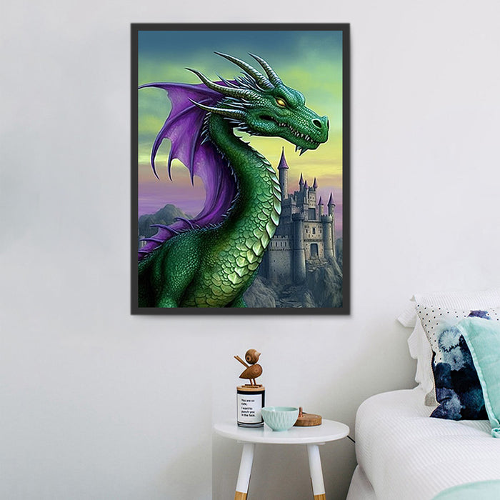 Dragon Paint By Numbers Kits UK MJ2128