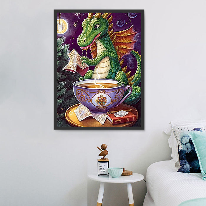 Dragon Paint By Numbers Kits UK MJ2134
