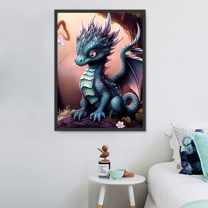 Dragon Paint By Numbers Kits UK MJ2136