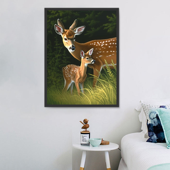 Deer Paint By Numbers Kits UK MJ9304