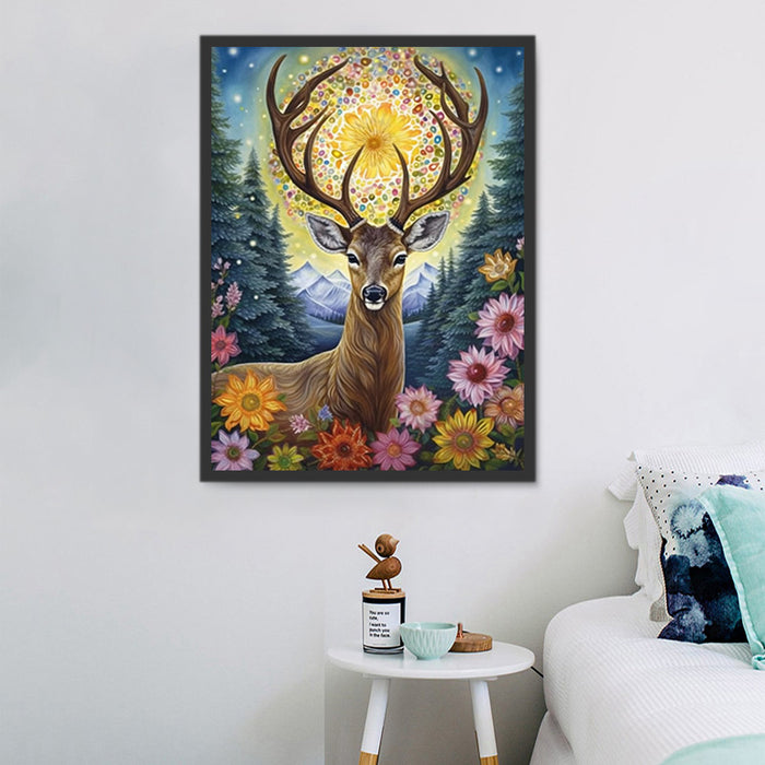 Deer Paint By Numbers Kits UK MJ9315