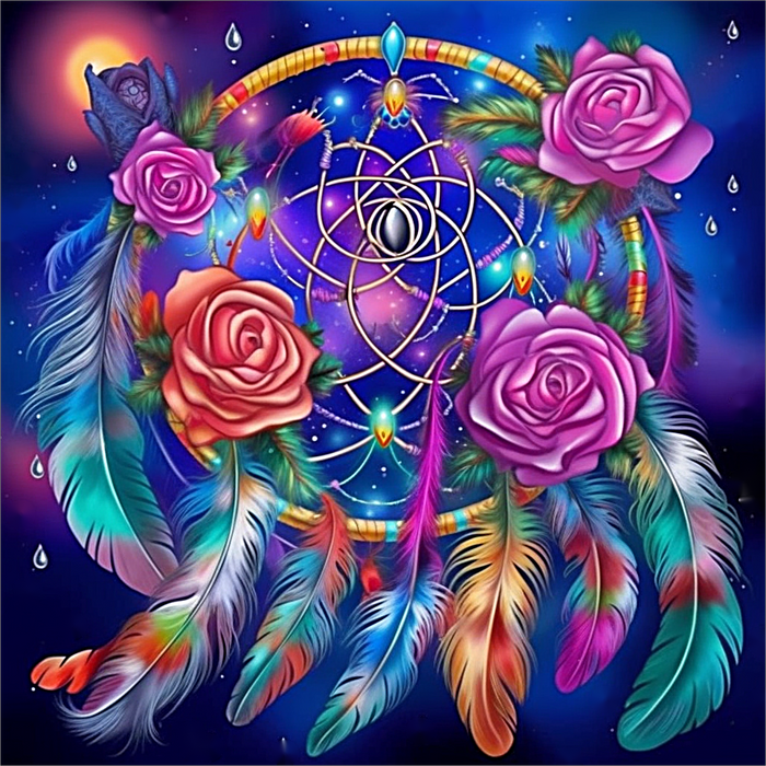 Dream Catcher Paint By Numbers Kits UK MJ9525