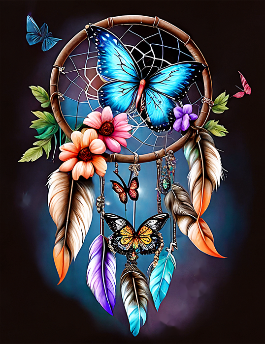 Dream Catcher Paint By Numbers Kits UK MJ9554