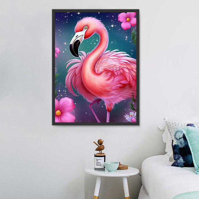 Flamingo Paint By Numbers Kits UK MJ9646
