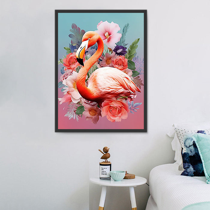 Flamingo Paint By Numbers Kits UK MJ9656