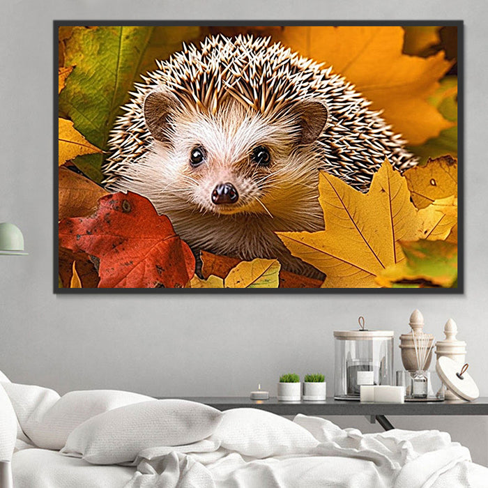 Hedgehog Paint By Numbers Kits UK MJ9702