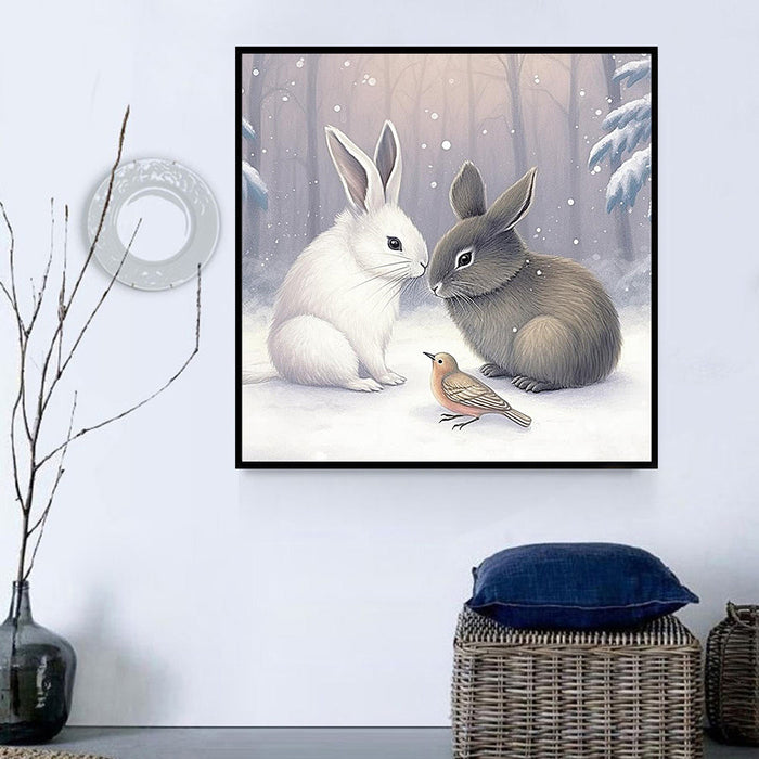 Rabbit Diy Paint By Numbers Kits UK For Adult Kids MJ9814