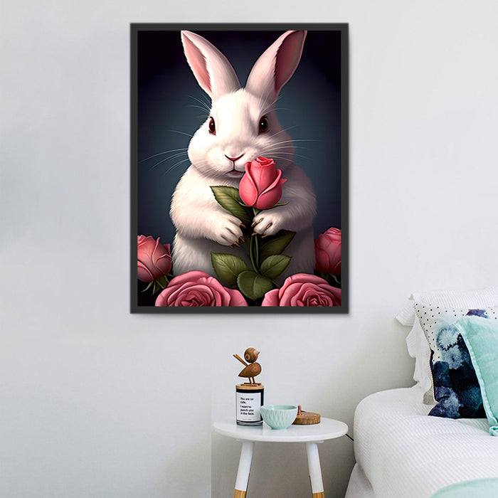 Rabbit Paint By Numbers Kits UK MJ9848 — Artnumbers.co.uk