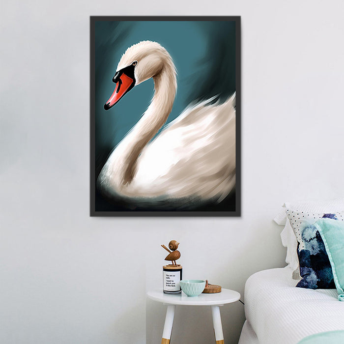 Swan Paint By Numbers Kits UK MJ9886