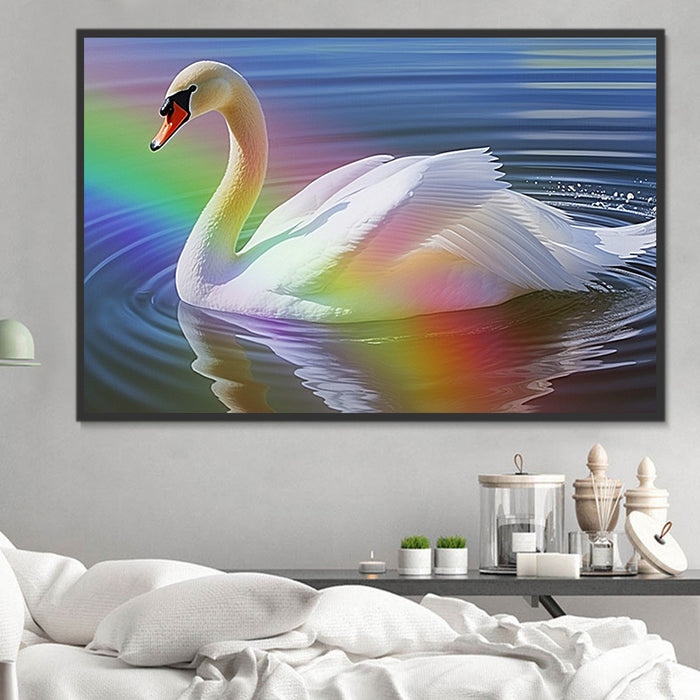 Swan Paint By Numbers Kits UK MJ9894