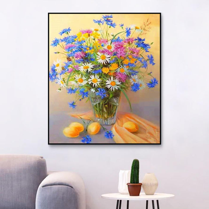 Flower Diy Paint By Numbers Kits UK OTG6078