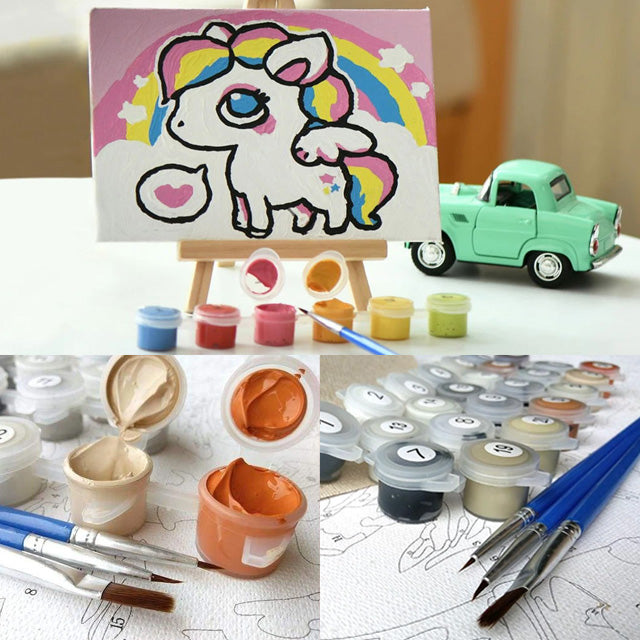 Heart Diy Paint By Numbers Kits Uk VM90132 —