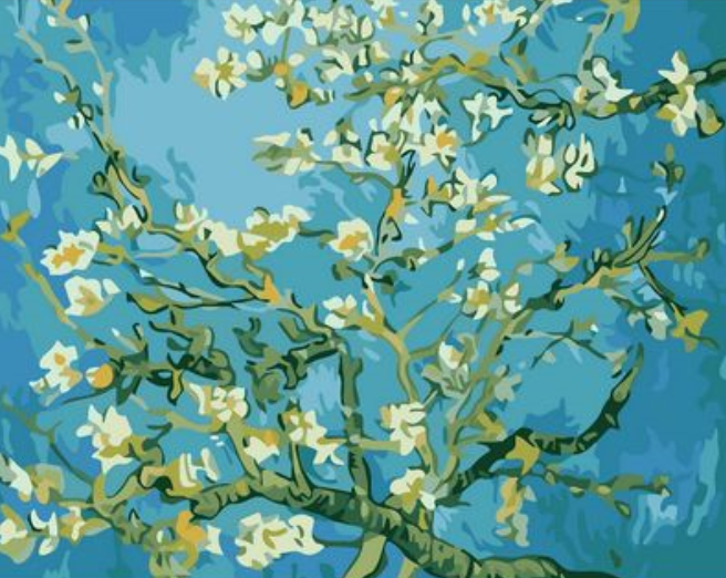 Van Gogh Master Diy Paint By Numbers Kits Uk QB232