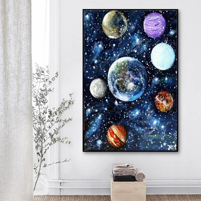 Space Paint By Numbers Kits Uk VM95622