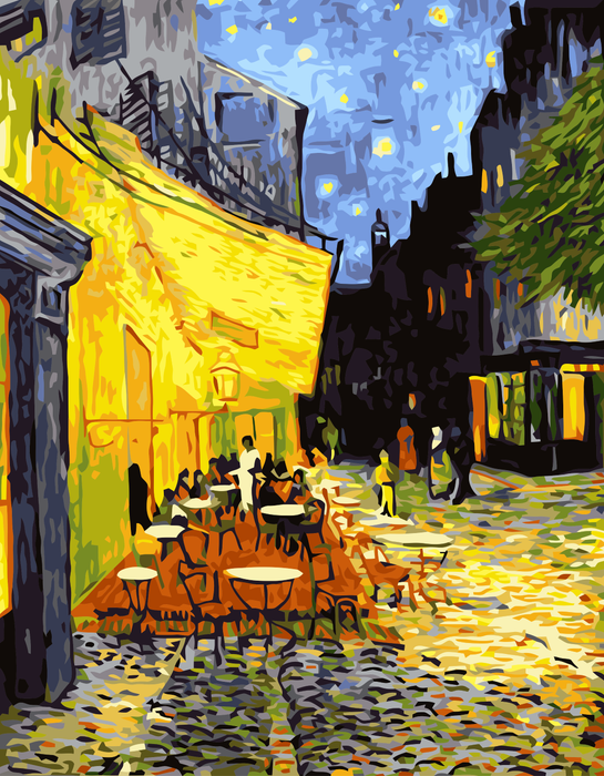Van Gogh Master Diy Paint By Numbers Kits Uk E140