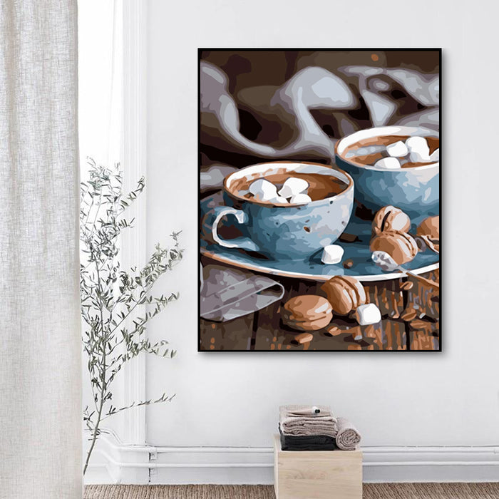 Coffee Paint By Numbers Kits UK WM344