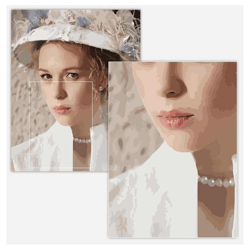 Personalised Photo Custom Diy Paint By Numbers Kits Uk PBN90268